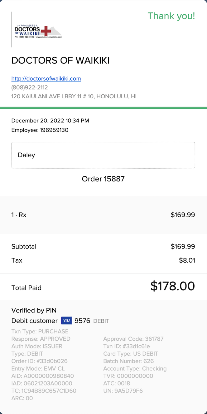 Receipt 4